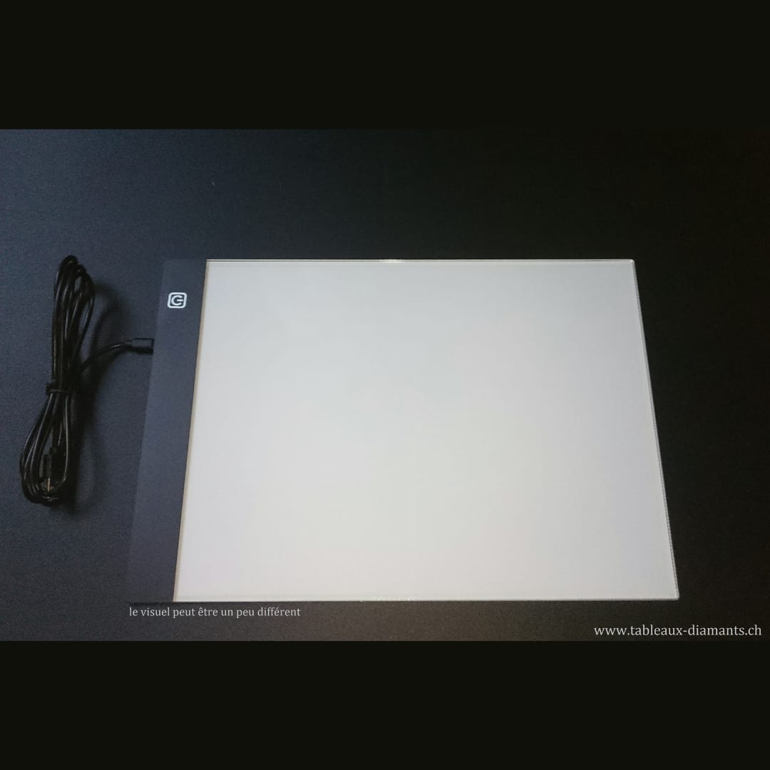 Tablette lumineuse A4 - Détail 1