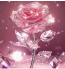 Rose de cristal