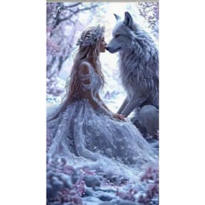 Princesse loup hiver