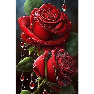 2 roses rouges