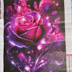 Roses rouges brillantes