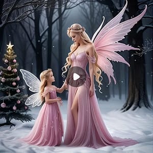 Anges mère et fille