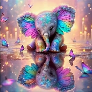 Elephanteau bariolé