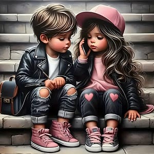 Couple enfants