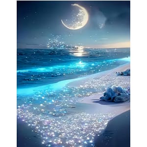 Plage clair de lune