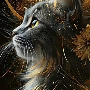 Tête chat tendresse