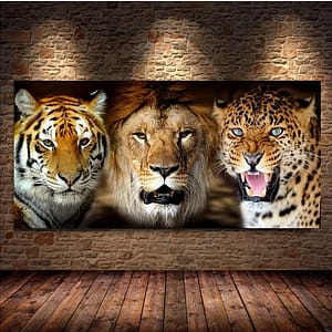 Tigre,lion,léopard