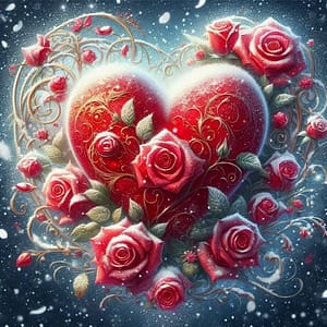 Coeur de roses