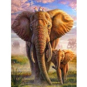 Balade d'éléphants