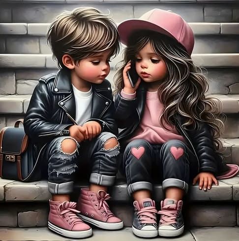 Couple enfants