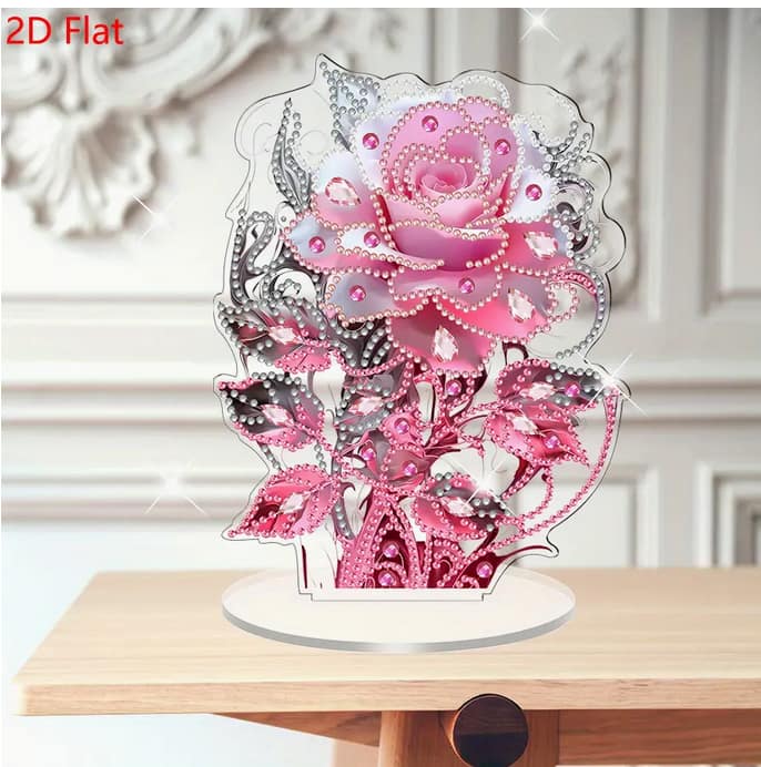 Ornement Rose