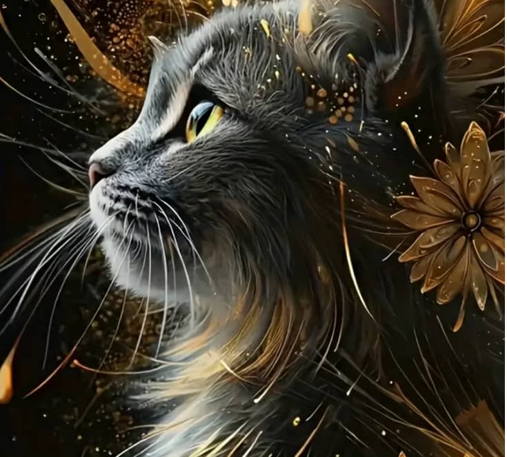 Tête chat tendresse