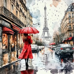 Paris pluvieux